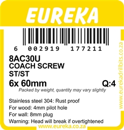 8AC30 - Coach Screw ST/ST -8AC30_label_T
